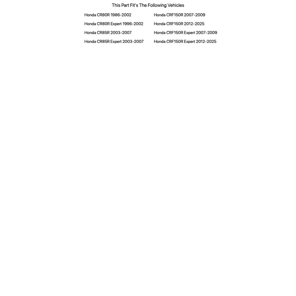 Piñón de aluminio trasero de accionamiento primario 49 dientes para HONDA CR85R Expert 2003-2007 Foto 4 de 4