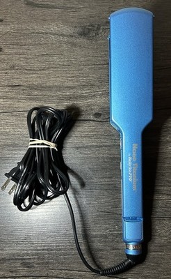 BaBylissPRO Nano Titanium Plated Ultra-Thin Straightening Iron 2 Inches - Blue