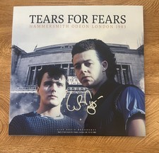 * CURT SMITH * signed vinyl album * TEARS FOR FEARS * HAMMERSMITH LONDON 1983 *
