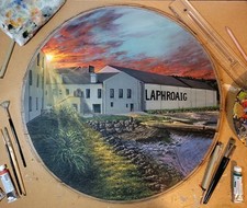 Laphroaig Destillerie Whisky Fassdeckel