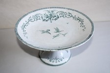 Compotier haut en faïence de