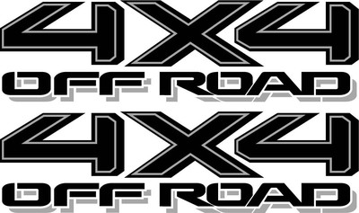 2006-2015 4x4 Off Road Decals Stickers for Toyota Tundra 4WD TRD Bedside CrewMax