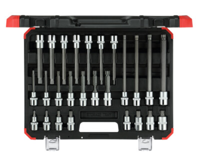 GEDORE 3301574 26-Piece Screwdr.bit sockets 1/2 XZN 26pcs
