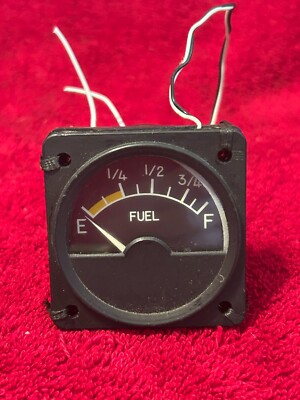 MID-CONTINENT 2 1/4'' FUEL QUANTITY INDICATOR P/N MD79-21 BEECHCRAFT 58-380075-21