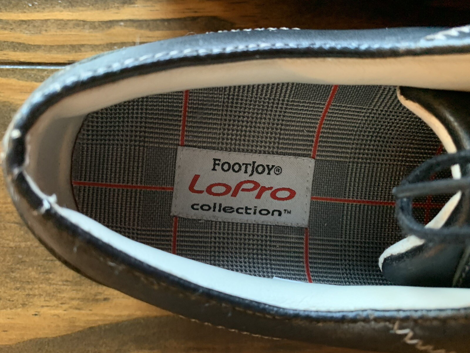 FootJoy Women's LoPro Collection Black Leather Golf Shoes Size 9M 97092