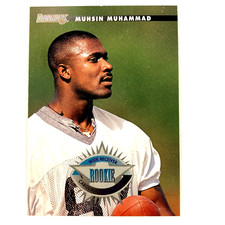 Muhsin Muhammad 1996 Donruss Rookie Card #219 NFL Carolina Panthers. rookie card picture