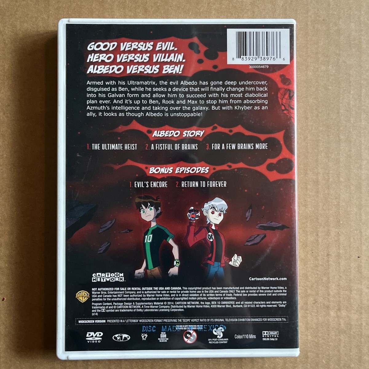 Ben 10 Omniverse: Duel of the Duplicates (DVD) 883929389766| eBay