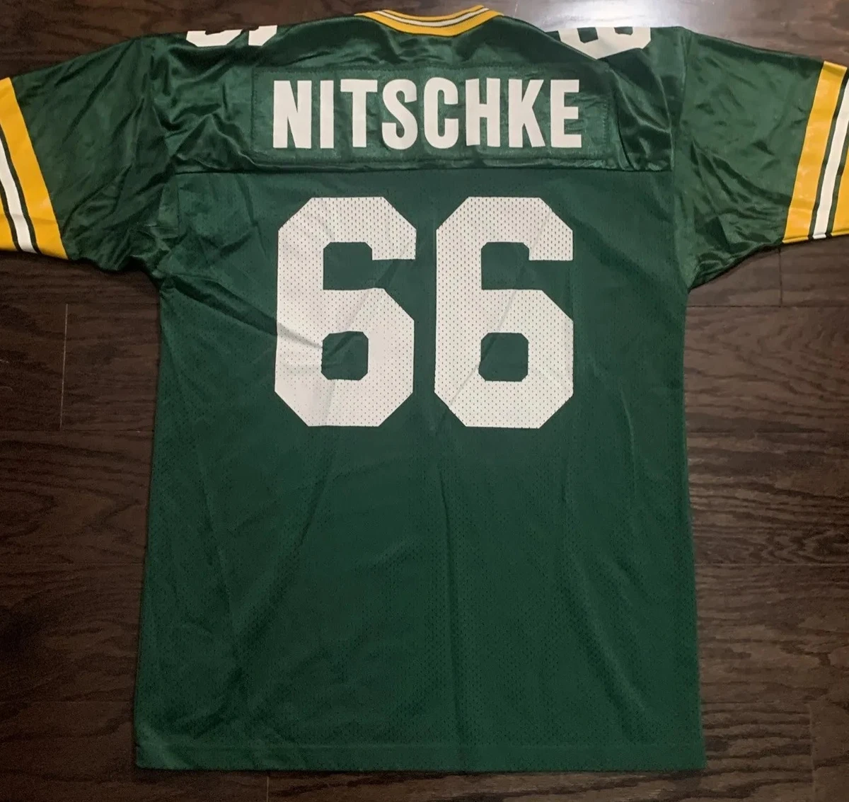 Nike Green Bay Packers No66 Ray Nitschke White/Pink Women's Stitched NFL Limited Rush Fashion Jersey