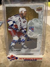 19-20 Engrained Mark Messier Autograph #35 RARE