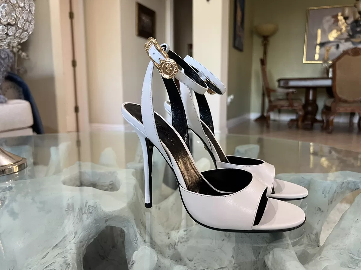 Chic Off White Heels - Ankle Strap Heels - Block Heels - Lulus