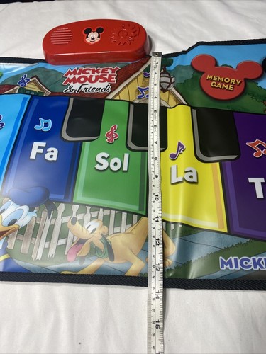 Disney Mickey Mouse Music Mat Interactive Floor Piano Electronic Toy Keyboard - 第 9/10 張圖片