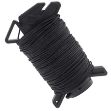 Atwood Rope MFG 125ft Ready Rope Micro Cord Black With Built-In Cutting Blade