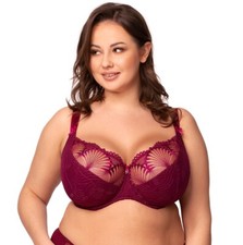 Nessa Bügel BH große Größen starker Halt breite Träger Spitze Damen Dessous