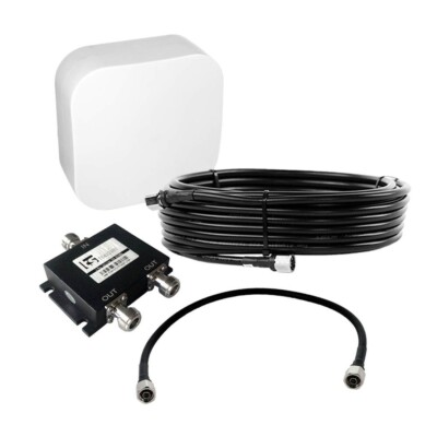 Top Signal EDGE Antenna Kit   Dome or Panel Antenna - Expand Coverage for Homes