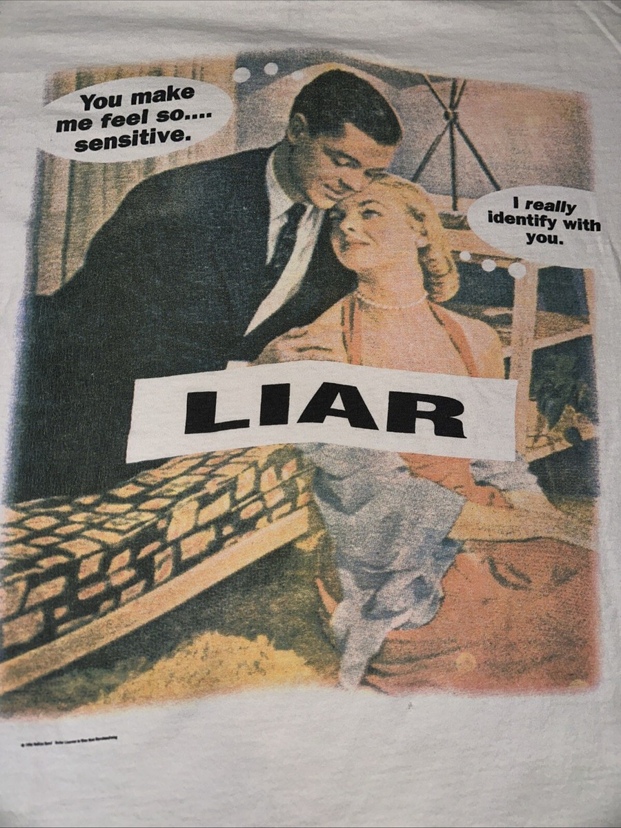 Vintage 90s 1994 Henry Rollins Band I'm A Liar T-Shirt