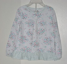 JUMPING BEANS Size 4T Multi-Color Floral Long Sleeve Tops ~ Shirt