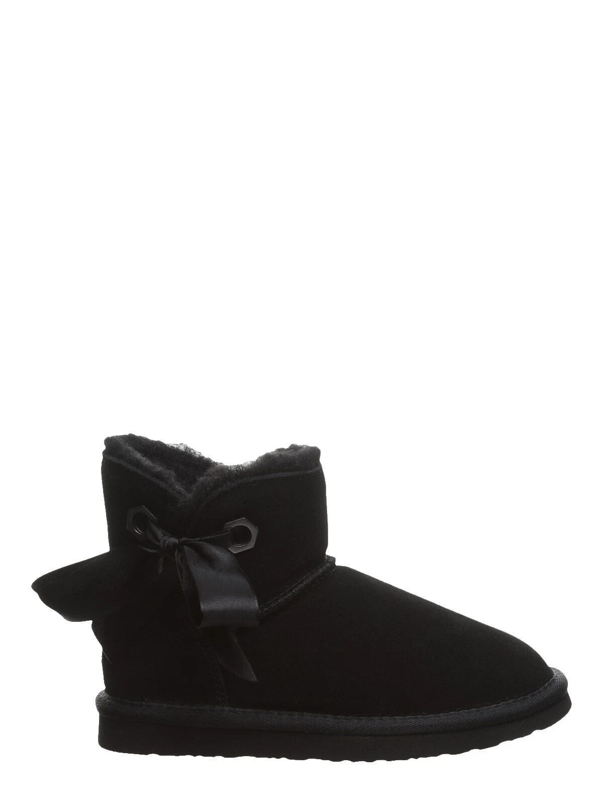 Black Suede Upper Shoes for Girls