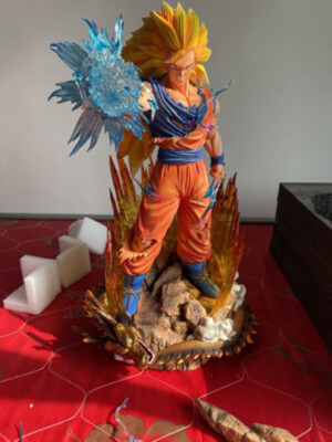 Scratch Studio Super Saiyan 3 Sun Wukong 1/4 GK Resin Figures Model Statue