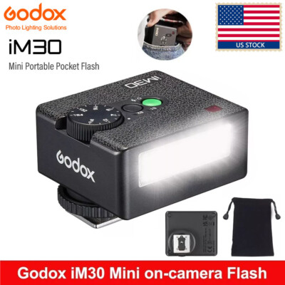GODOX iM30 Camare Flash Mini Flash Speedlite for Canon Nikon Sony Fuji Olympus