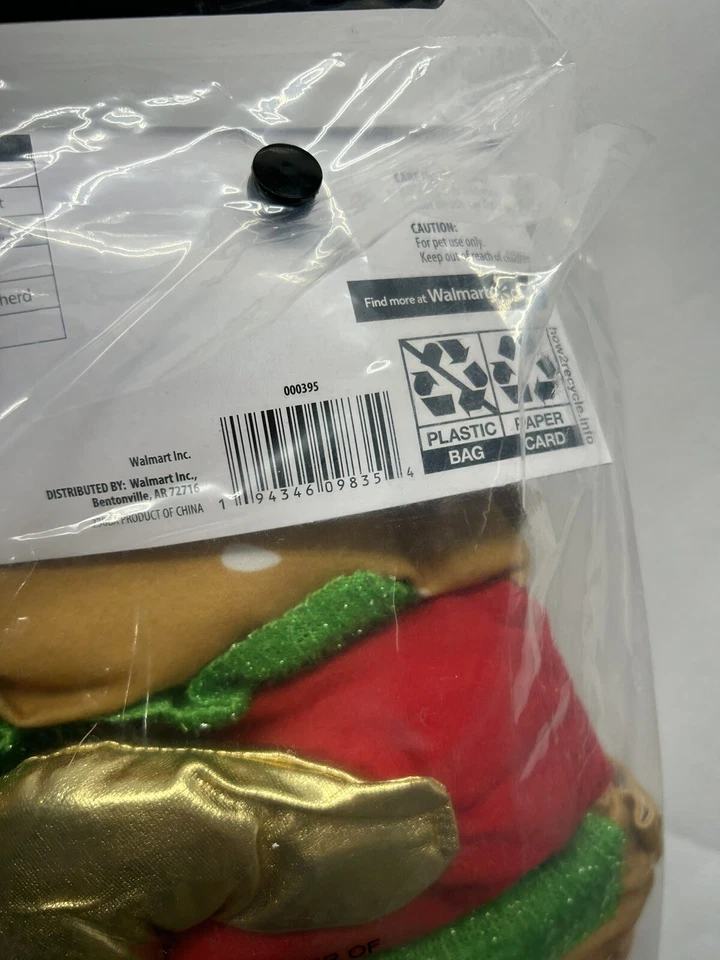 NUEVO Disfraz de Hot Dog Mascota Tamaño Pequeño (10-20 Libras) Halloween Vida Vibrante (SH) Foto 4 de 4