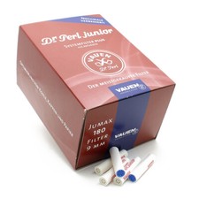 NEW Dr Perl 9mm Charcoal Filters Junior Vauen for Pipes in 180 box