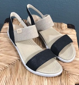 ecco damara ankle sandal black