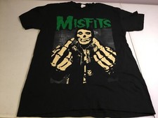Misfits Band Middle Fingers Graphic T Shirt Size Men s Small