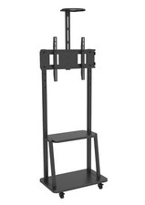 Techly Supporto a Pavimento con Mensola per TV LCD/LED/Plasma 32-70''