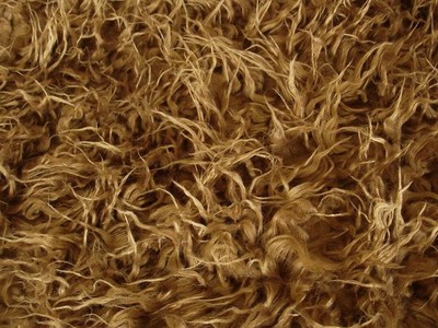 fellimitat langhaar meterware