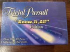 Parker Brothers Trivial Pursuit "Know-It-All" Edition, #1018 Winning Moves *New* — photo 1