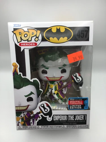Funko Pop Heroes #457 Emperor (The Joker) 2022 Fall Convention LIMITED EDITION