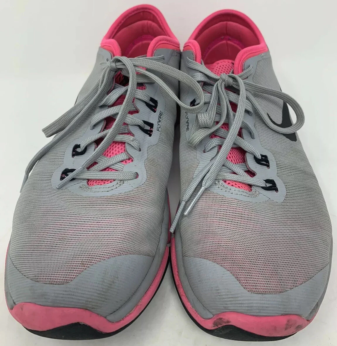 Women’s Size 8 Nike Flex Supreme Gray & Pink TR4 Training Running Shoes