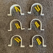 (6) RIDGID Dust Collection Network Kit Replacement Parts DC5000 Mounting Clamps