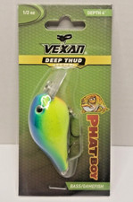 Vexan Deep Thud Series Phatboy Crankbait; PB4-6 Char Blue - 1/2 oz.Depth4'4