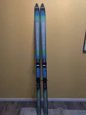 Dynastar Sprint Median Fiberglass Epoxy Skis 185cm + Salomon Quadrax Series 7