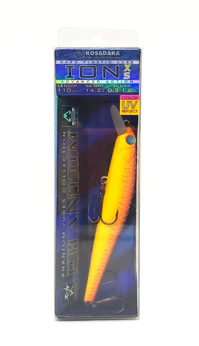 KOSADAKA PHANTOM ION XS 110F FLOATING FISHING HARD BAIT MINNOW LURE 110mm 14.2g