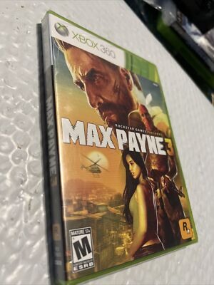 Max Payne 3  (Xbox 360, 2012) Brand New Factory Sealed