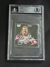 BRUTUS BEEFCAKE 1988 QUAKER DIPPS WWF SIGNED AUTOGRAPHED CARD BAS AUTHENTIC