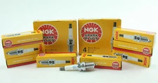 Set of 8 NGK 2460 Spark Plugs Genuine Authentic Nickel BKR5ES