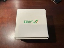 RARE EVA AIR TAIWAN FIRST CLASS NORITAKE DEMITASSE COFFEE CUP & Saucer x 2 GOLD