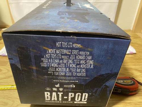 Hot Toys Bat-Pod Batman Dark Knight 1/6 Collectors Edition Cycle MMS70 2008 - Picture 7 of 20