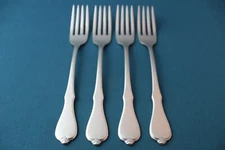 4 Dinner Forks Oneida Wm A Rogers Premier AMERICAN FREEDOM Stainless 7 1/4"