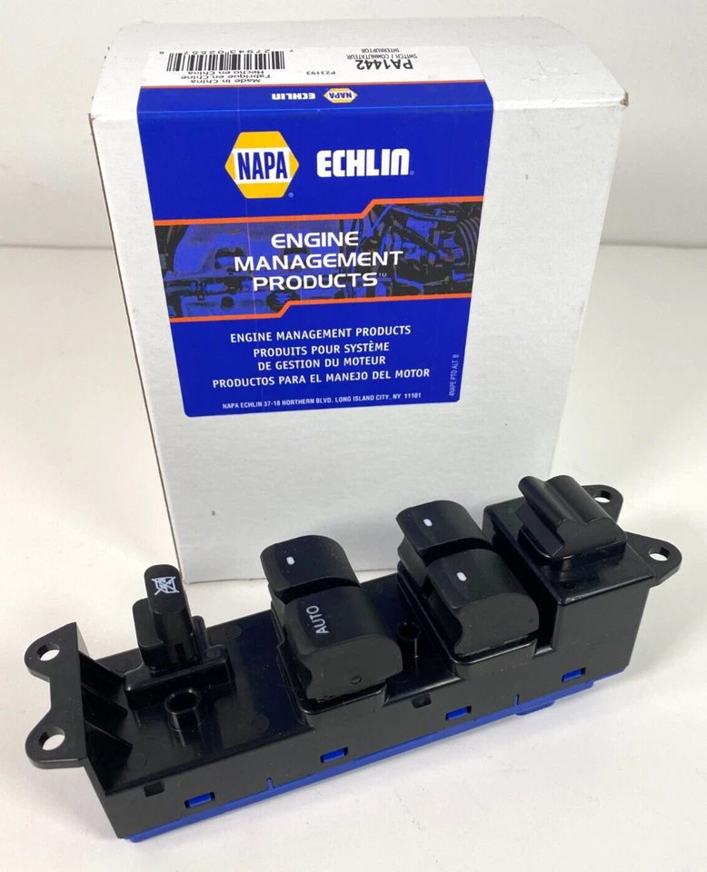 NAPA PA1442 Echlin Ignition Power Window Switch fits 05-09 Subaru Outback Legacy - Изображение 3 из 4