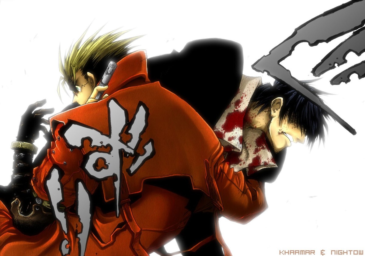 Anime trigun vash the stampede gun glasses nicholas Custom Playmat