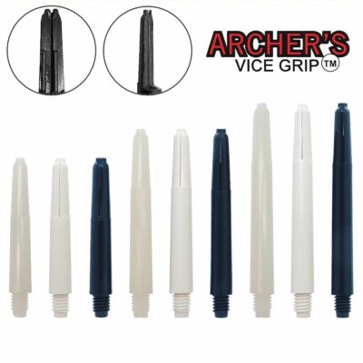     9 PROFIDART Dart Shafts Schäfte Schaft Nylon 2BA Ruthless Archers Vice Grip