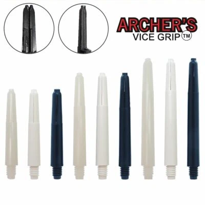 9 PROFIDART Dart Shafts Schäfte Schaft Nylon 2BA Ruthless Archers Vice Grip