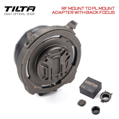 Tilta Canon RF Mount to PL Mount Adapter with Back Focus For Canon/Sony/KOMODO