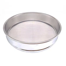 1pc 60 Mesh 0.3mm Aperture Lab Standard Test Sieve Stainless Steel Dia 200mm