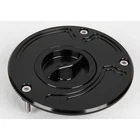 CNC Fuel Gas Cap For Kawasaki Z1000 ZRX1200 ZX10R ZX6R ZX9R ZZR600 ZZR1200 Black