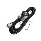 NMO Vehicle Antenna Mount to UHF PL-259 Connector RG58 Coaxial Cable for Radio